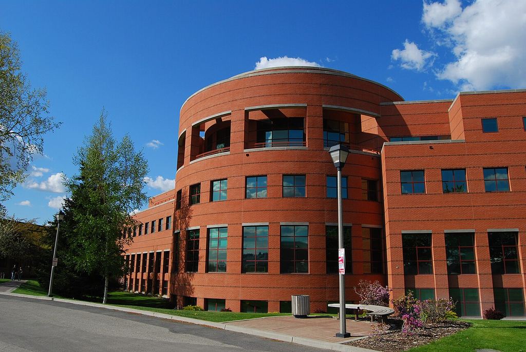 The Foley Center Library at Gonzaga.